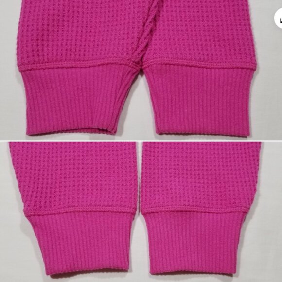 OLD NAVY Plush Waffle Knit Henley Top 6665E1M - Picture 4 of 7